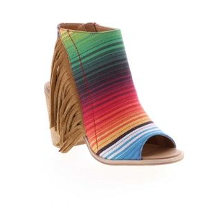 Venus Serape Booties